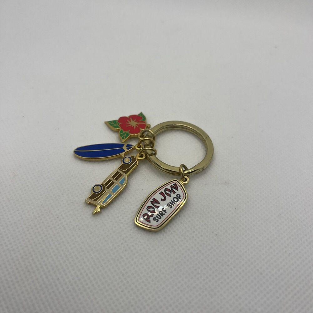 Ron Jon Surf Shop keyring lot of 4 Charms